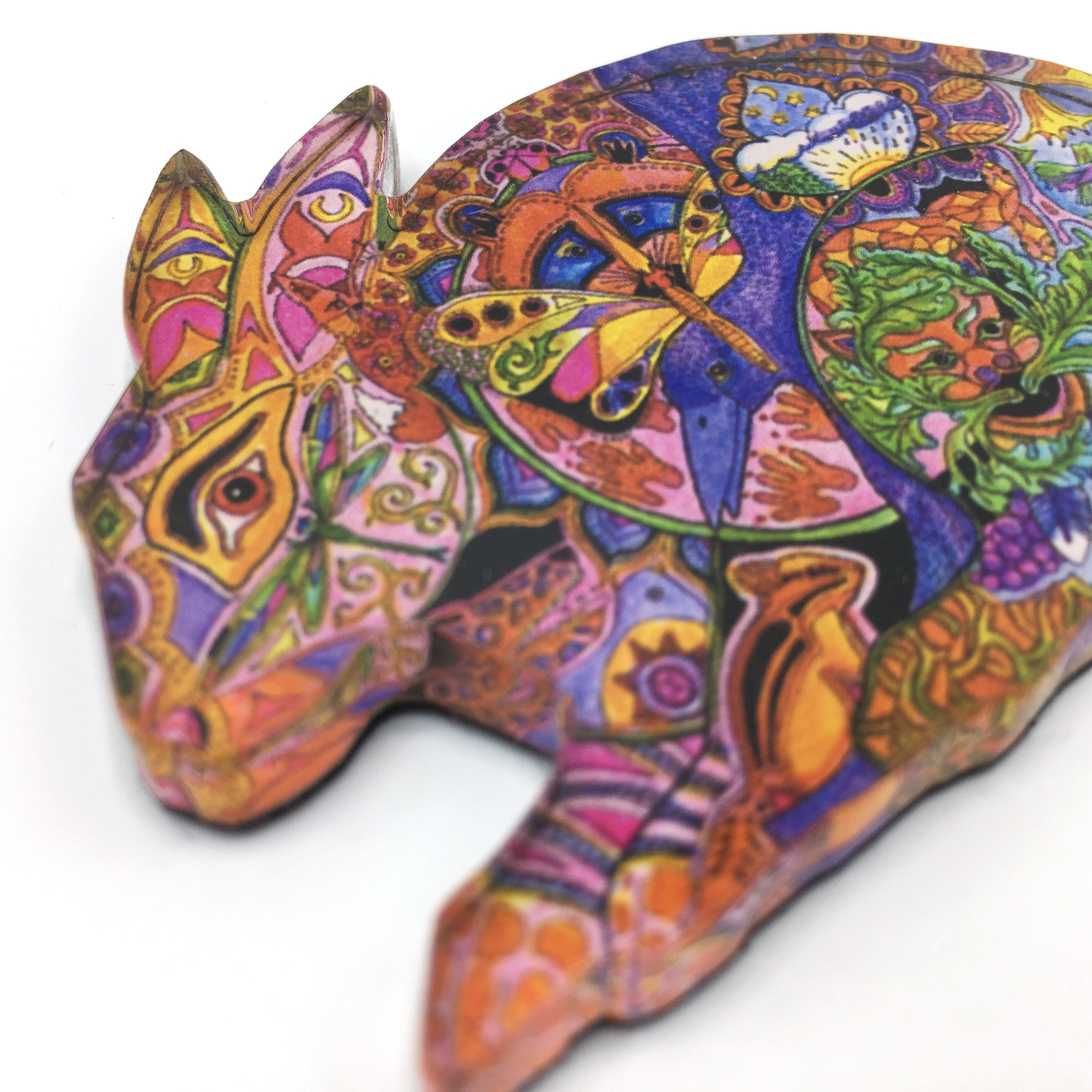 Hare Magnets and Keychains