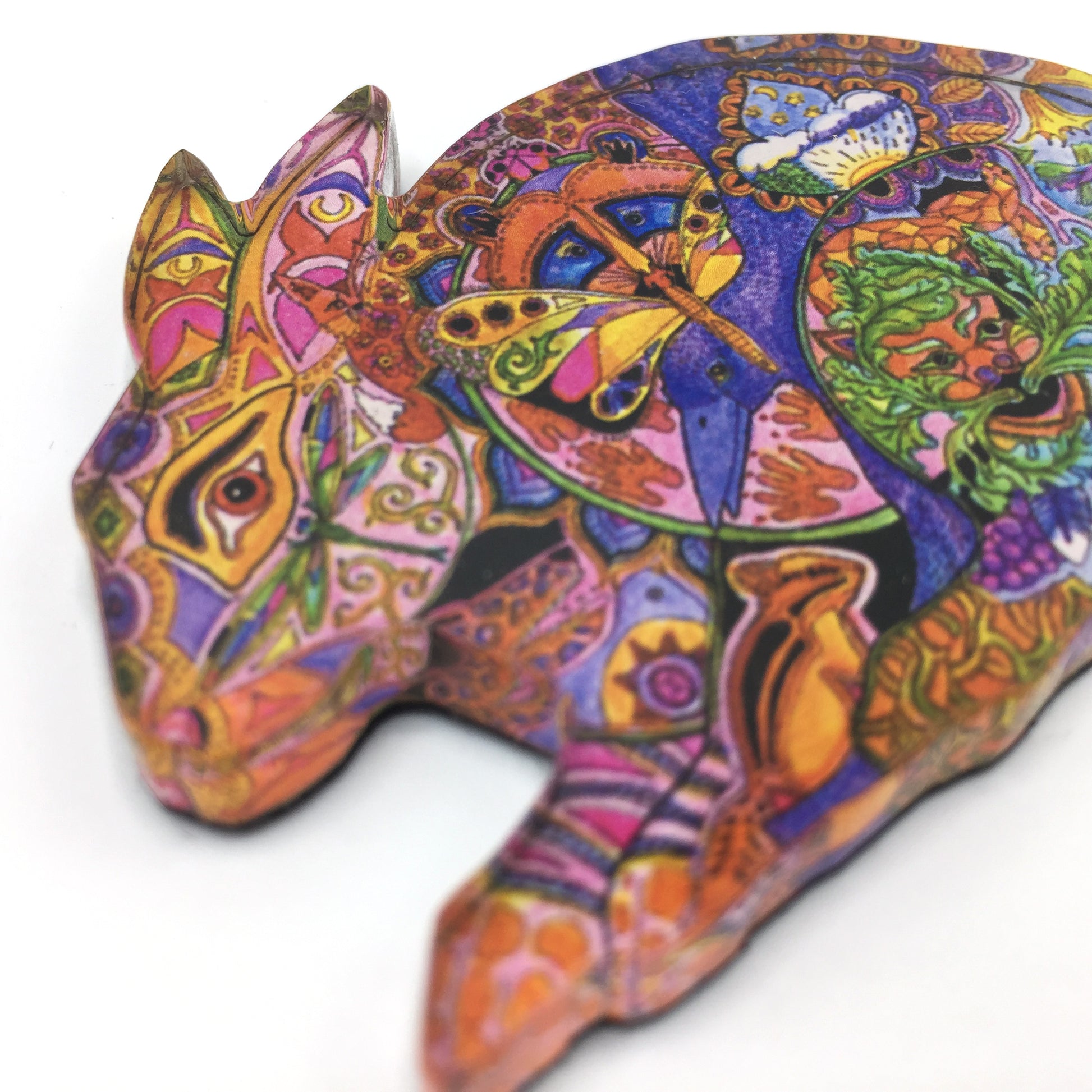 Hare Magnets and Keychains