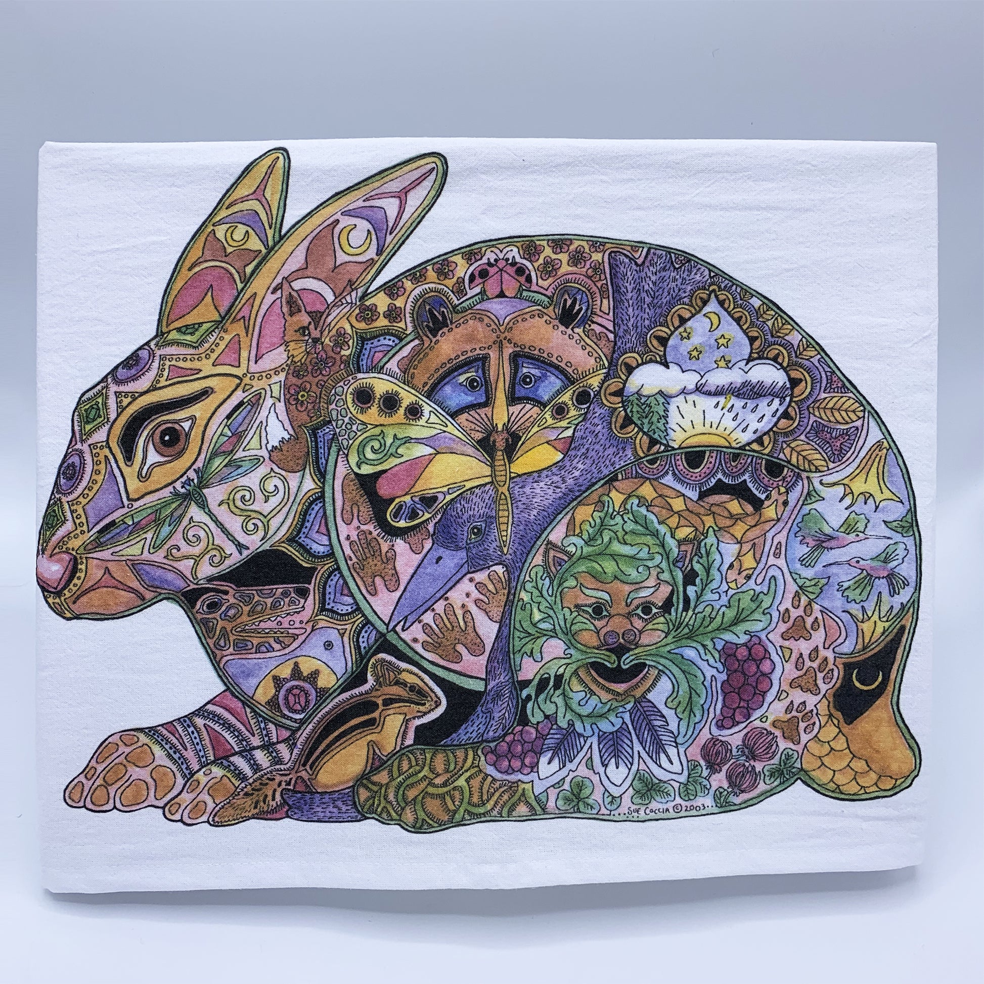 Hare Flour Sack Towel