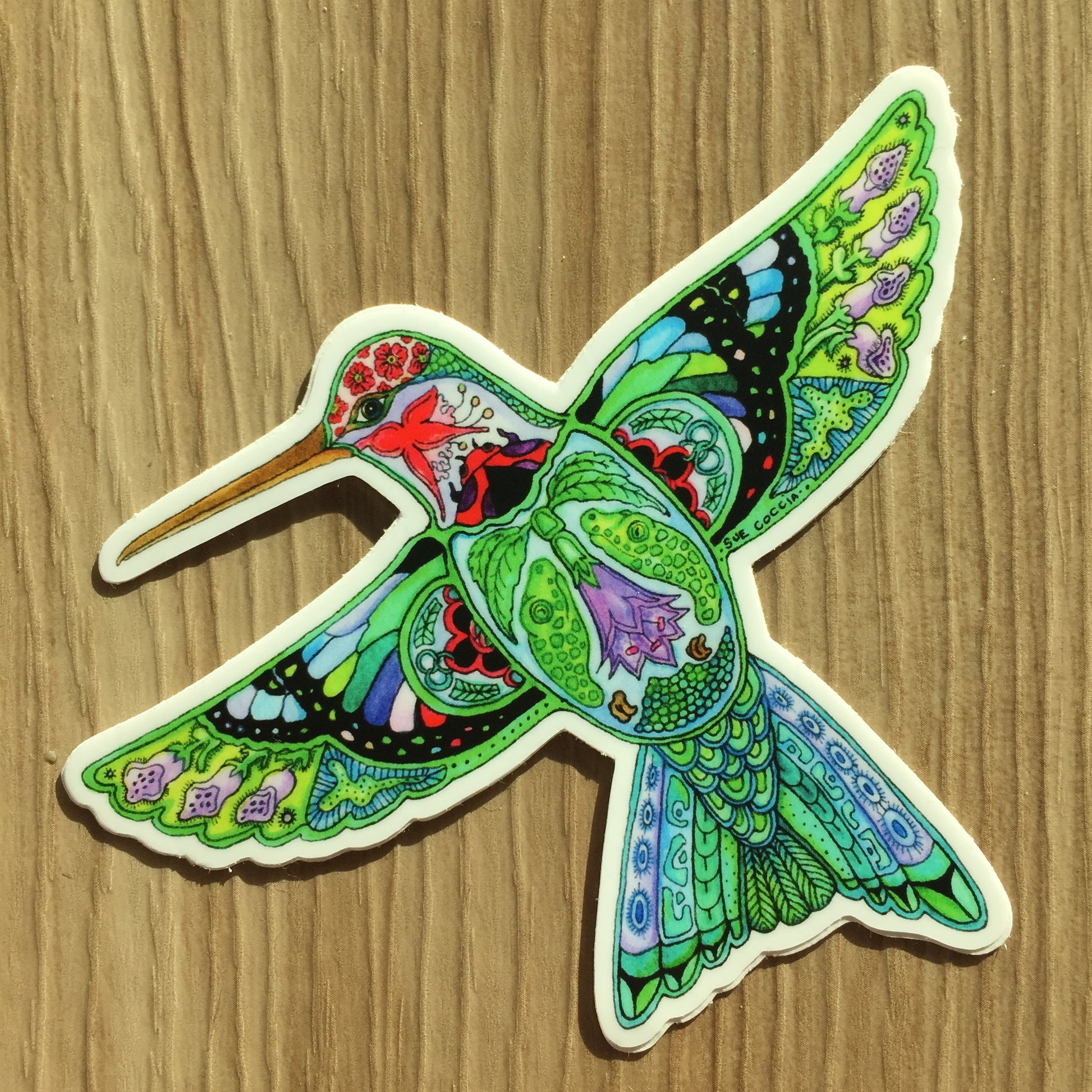 Hummingbird Sticker