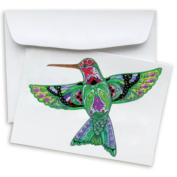 Hummingbird Note Card