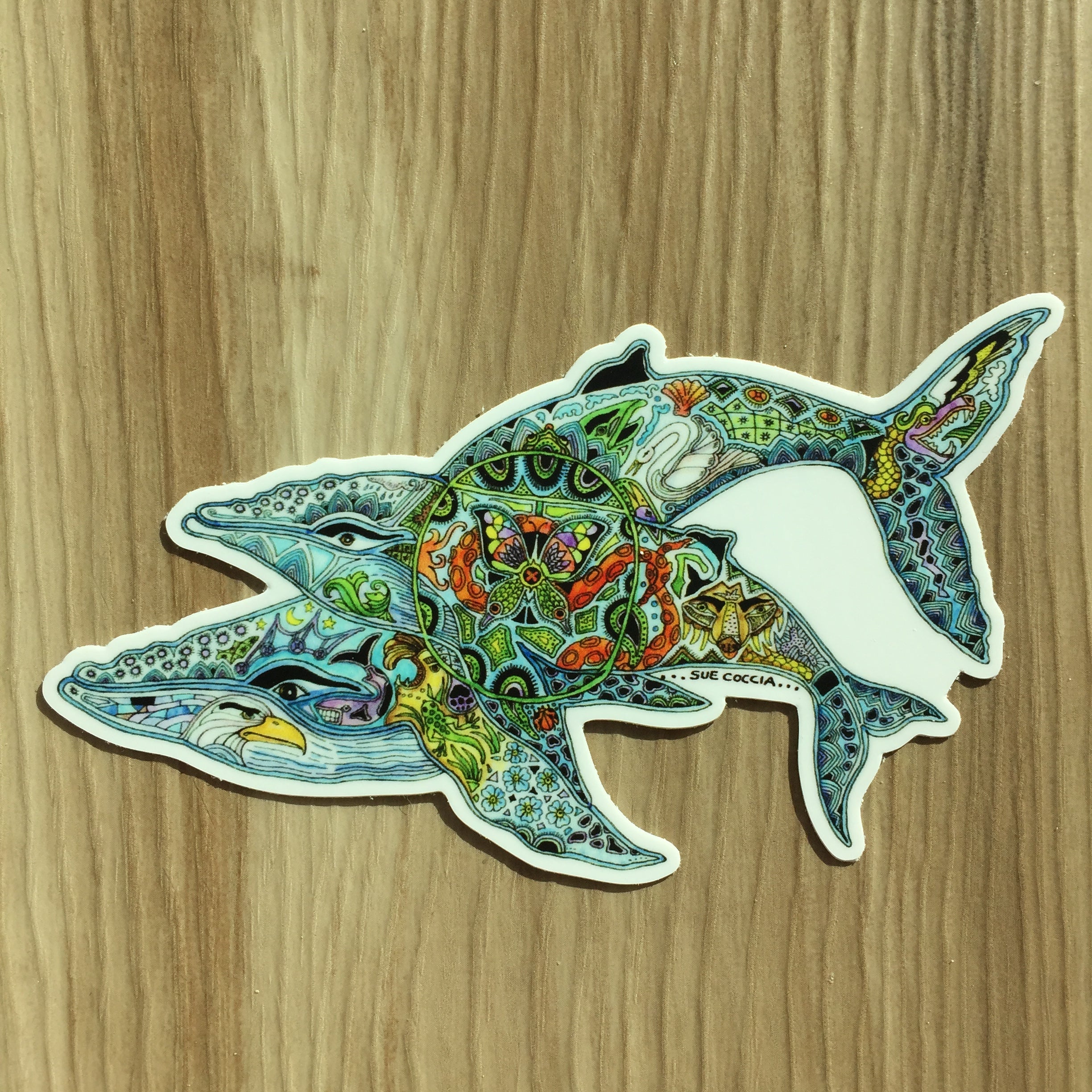 Humpback Whales Sticker