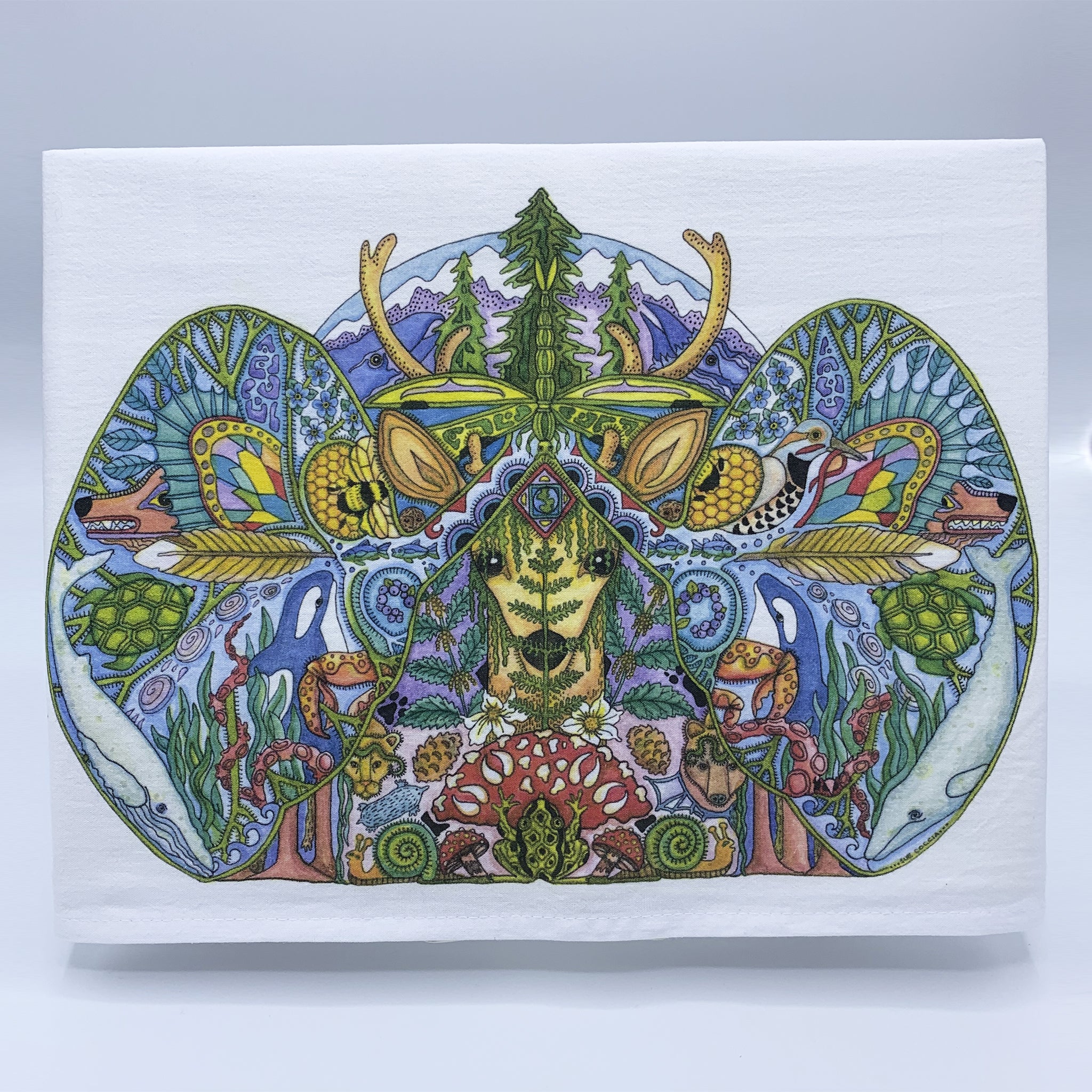 Cascadia Flour Sack Towel