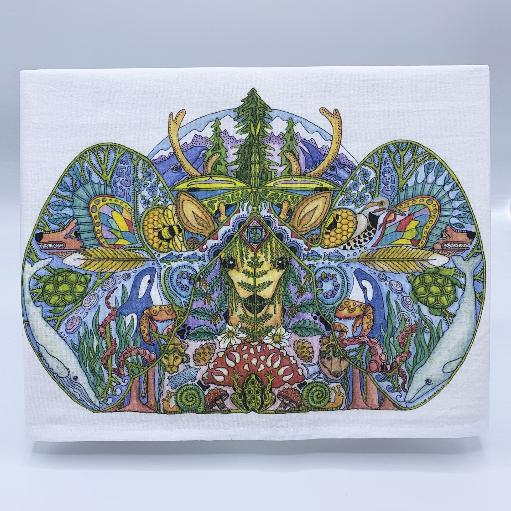 Cascadia Flour Sack Towel