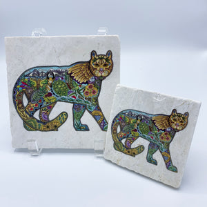 Mountain Lion Coasters and Trivets