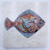 Halibut Coasters and Trivets