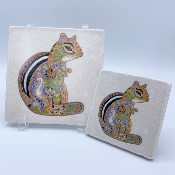 Chipmunk Coasters and Trivets