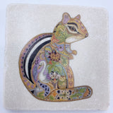 Chipmunk Coasters and Trivets