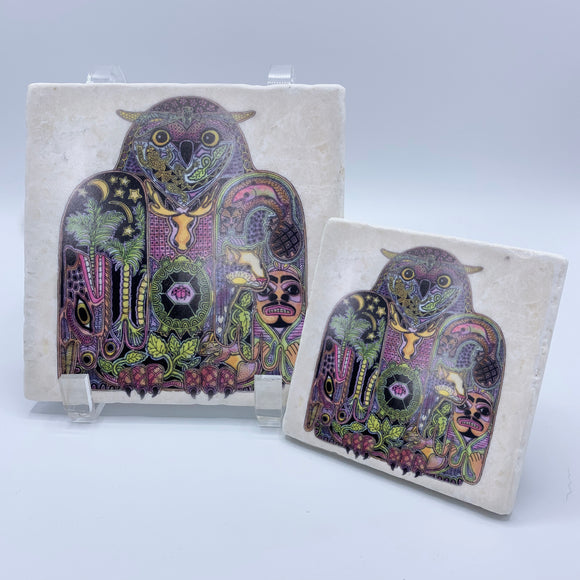 Owl Coasters and Trivets