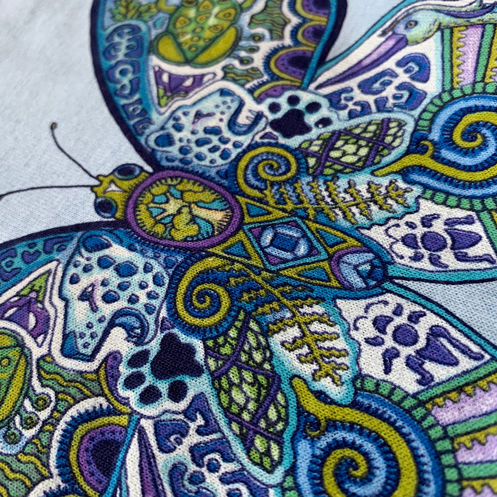 Blue Morpho Butterfly Shirt