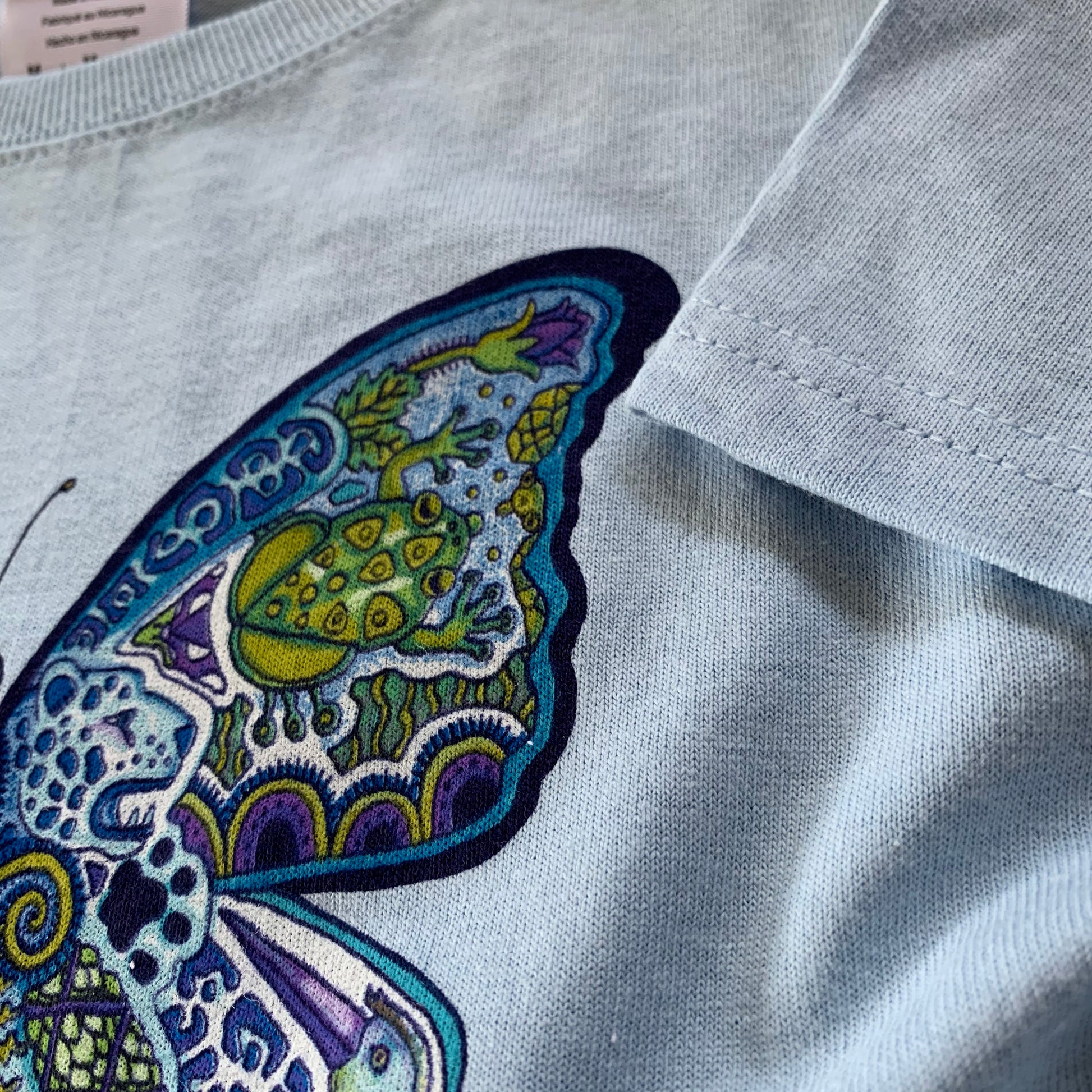 Blue Morpho Butterfly Shirt