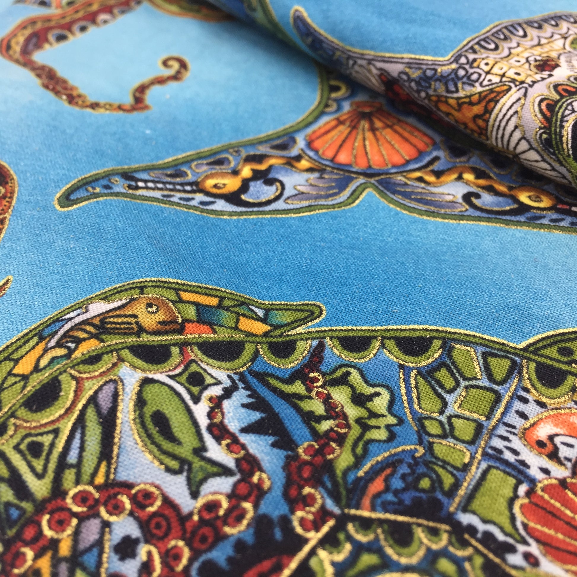 Animal Spirits Fabric 11919-169 EARTH