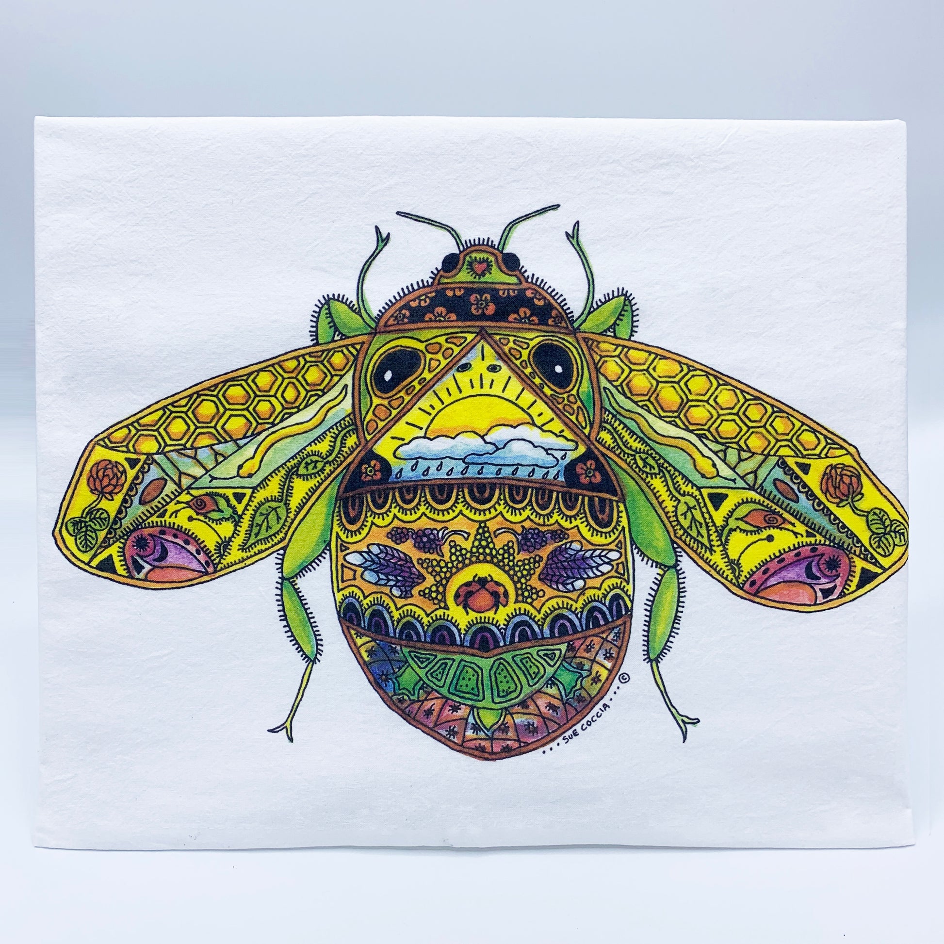 Bee Flour Sack Towel