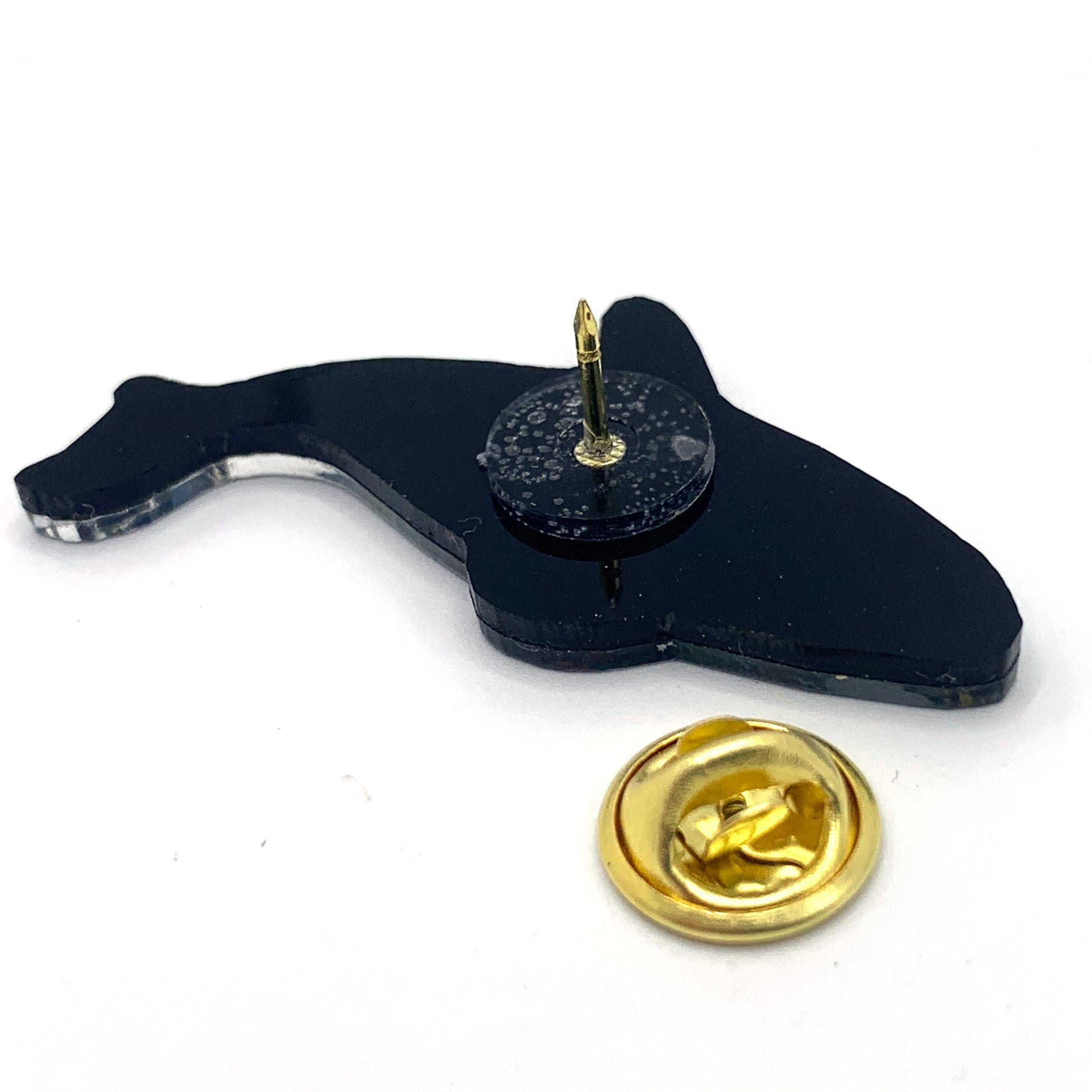 Granny Orca Magnets, Keychains and Pins