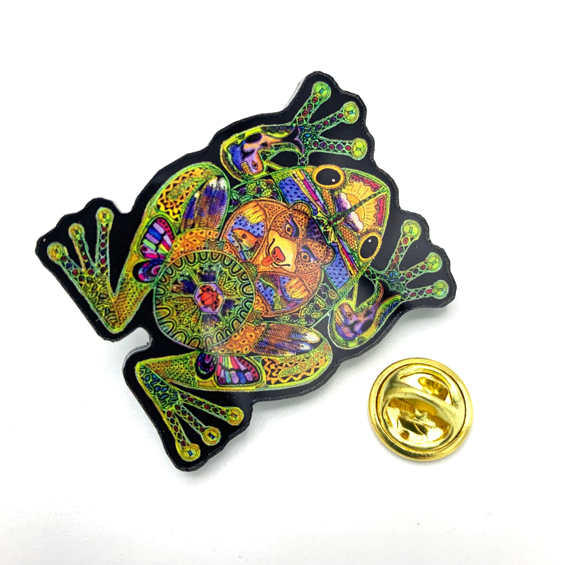 Frog Magnets, Keychains and Pins