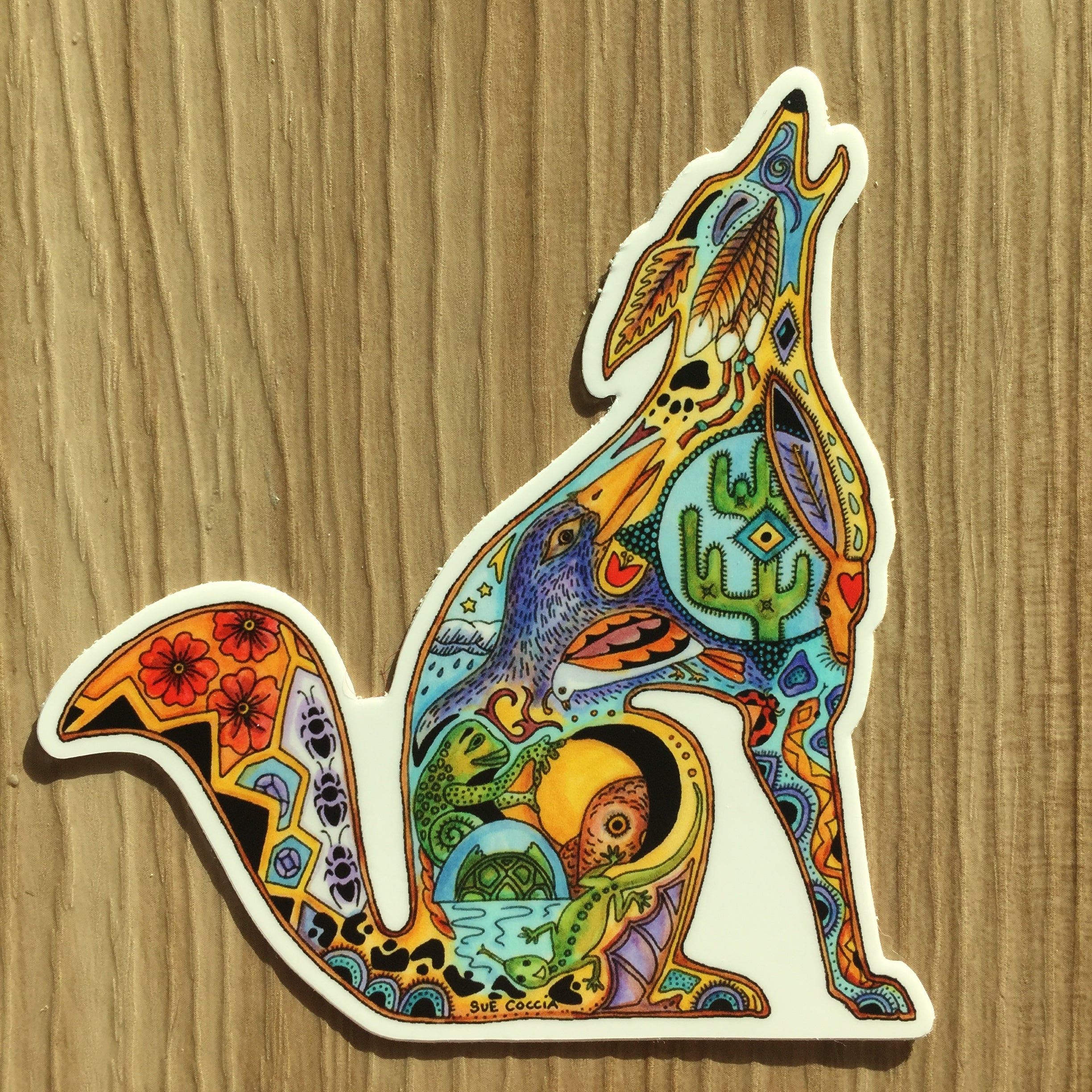 Coyote Sticker