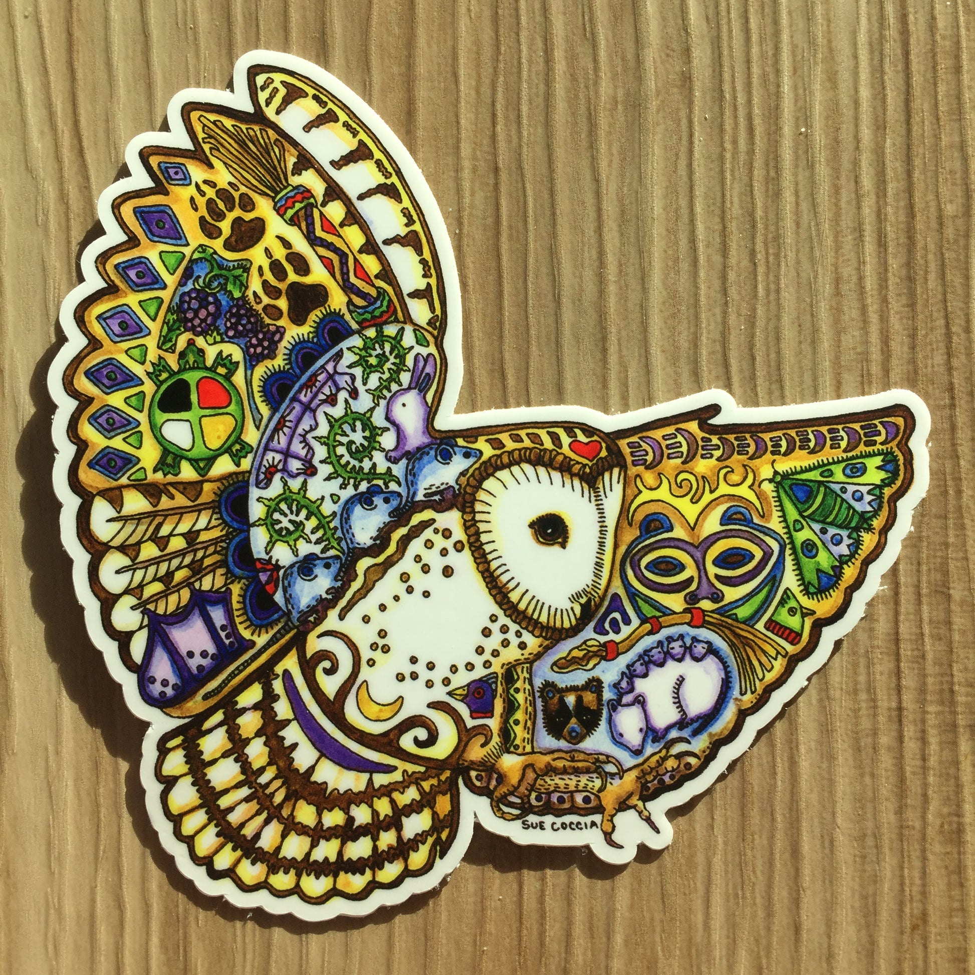 Barn Owl Sticker