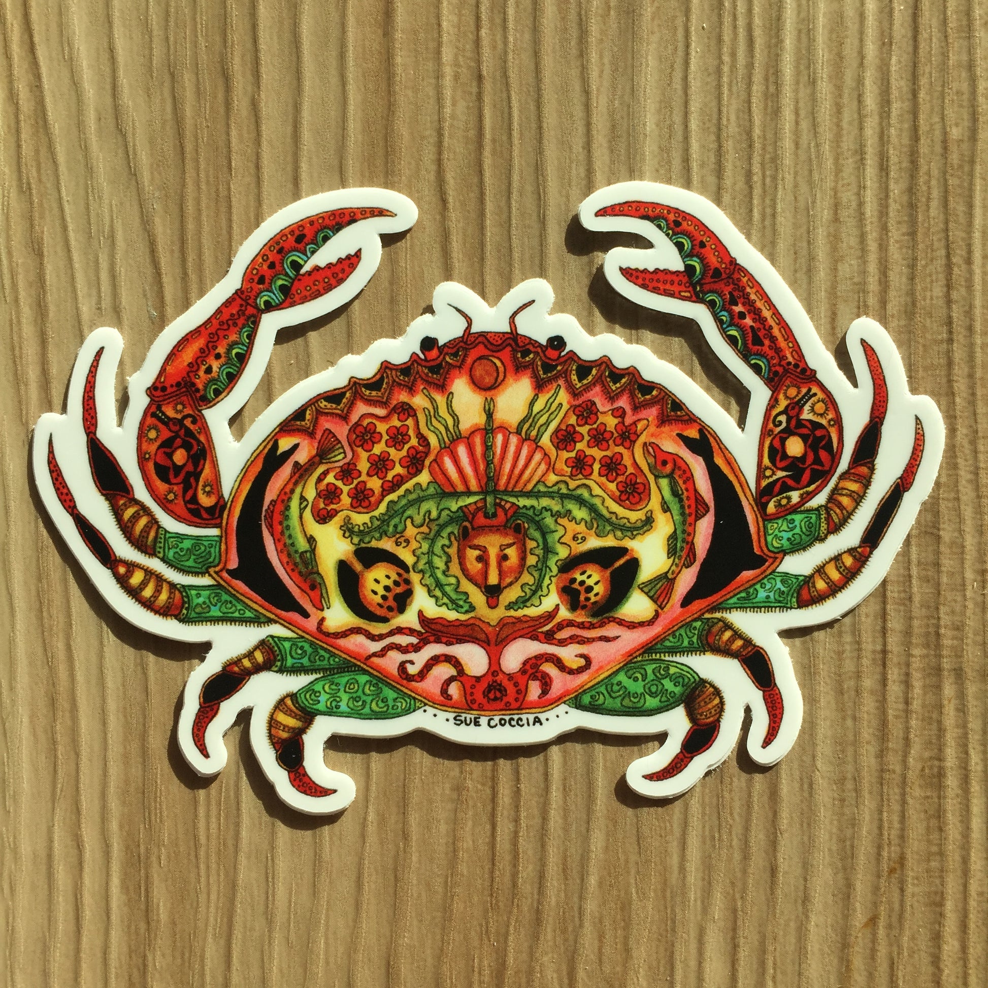 Crab Sticker