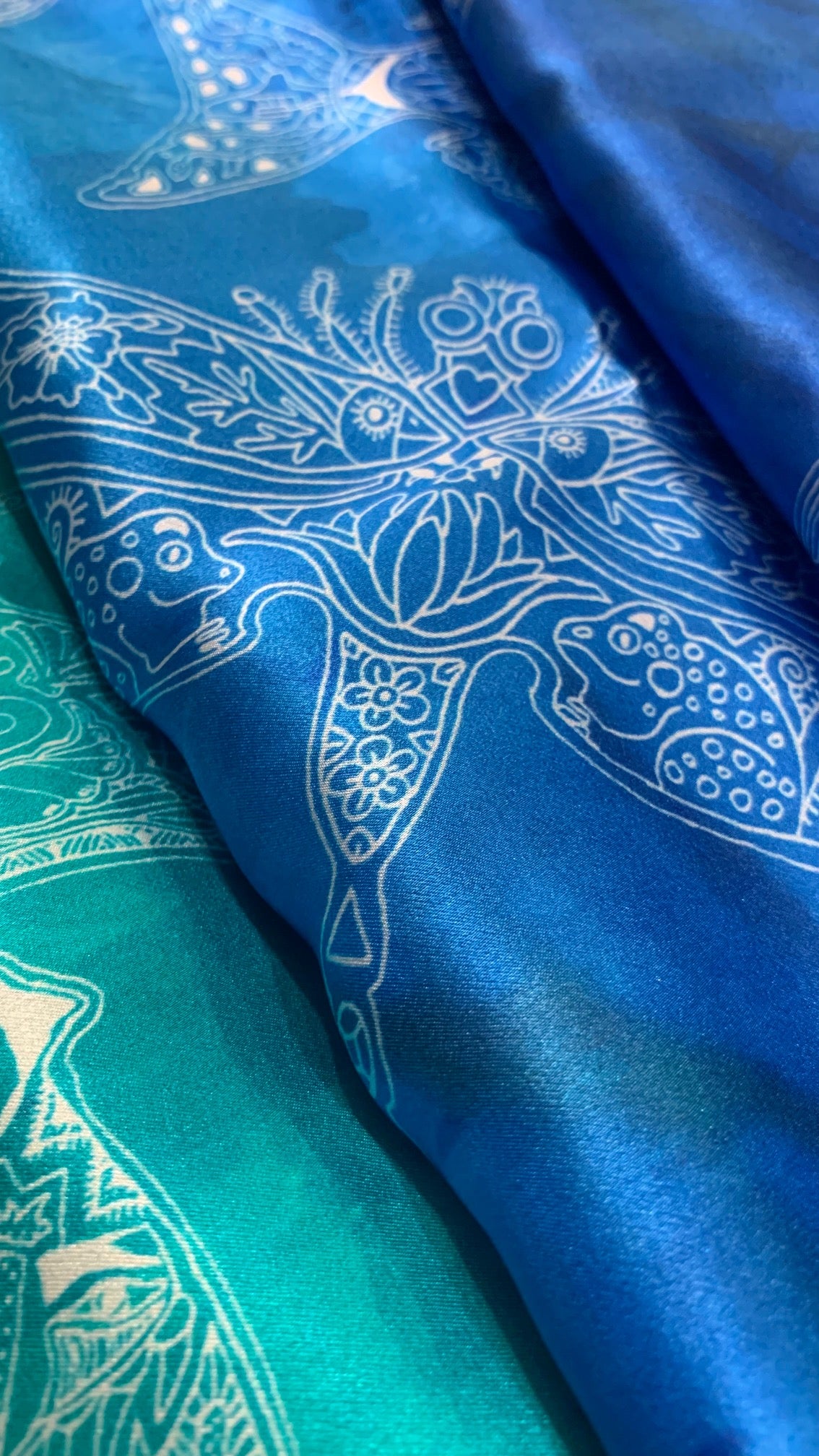 Ocean Spirits Silk Scarf