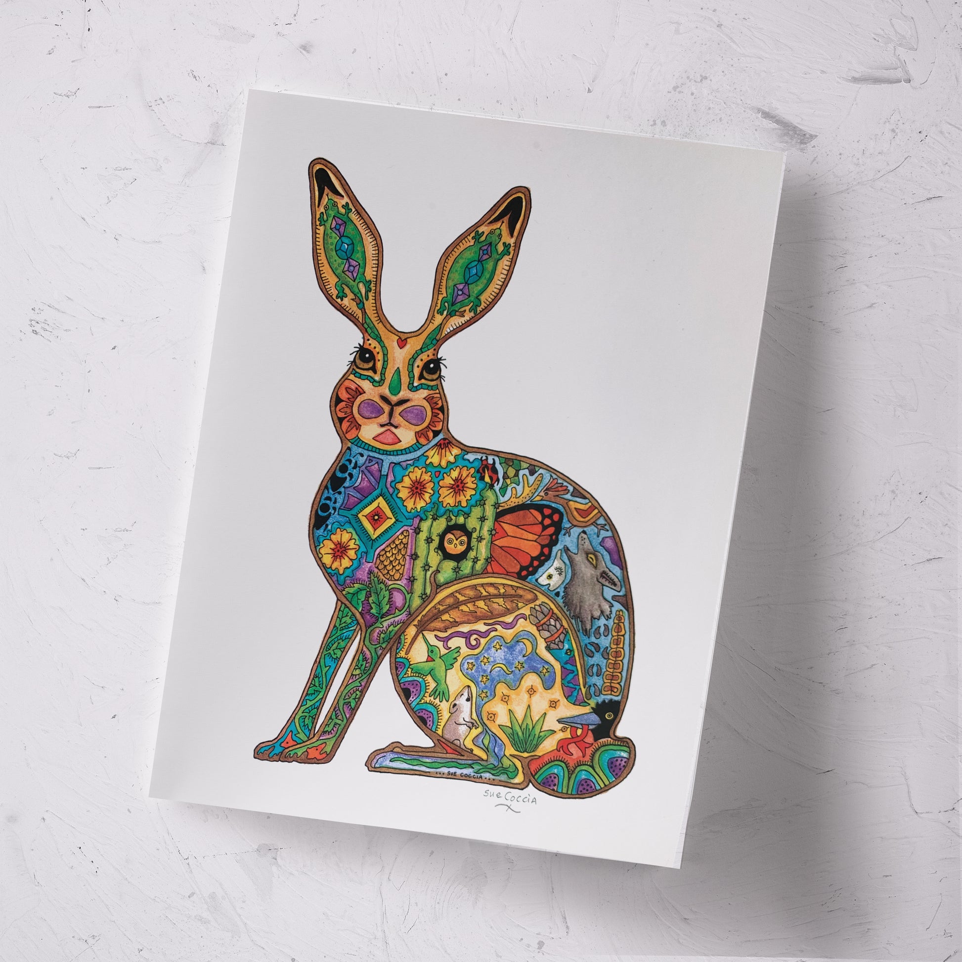 Jackrabbit Signed Print