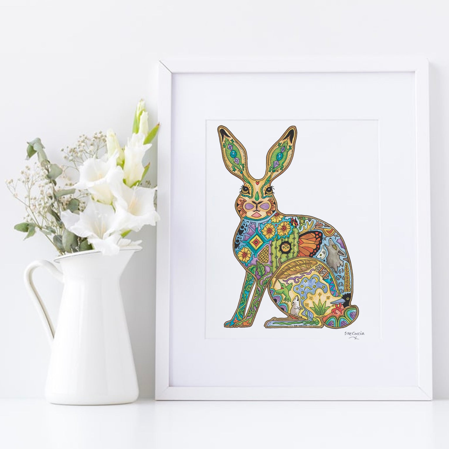 Jackrabbit Signed Print
