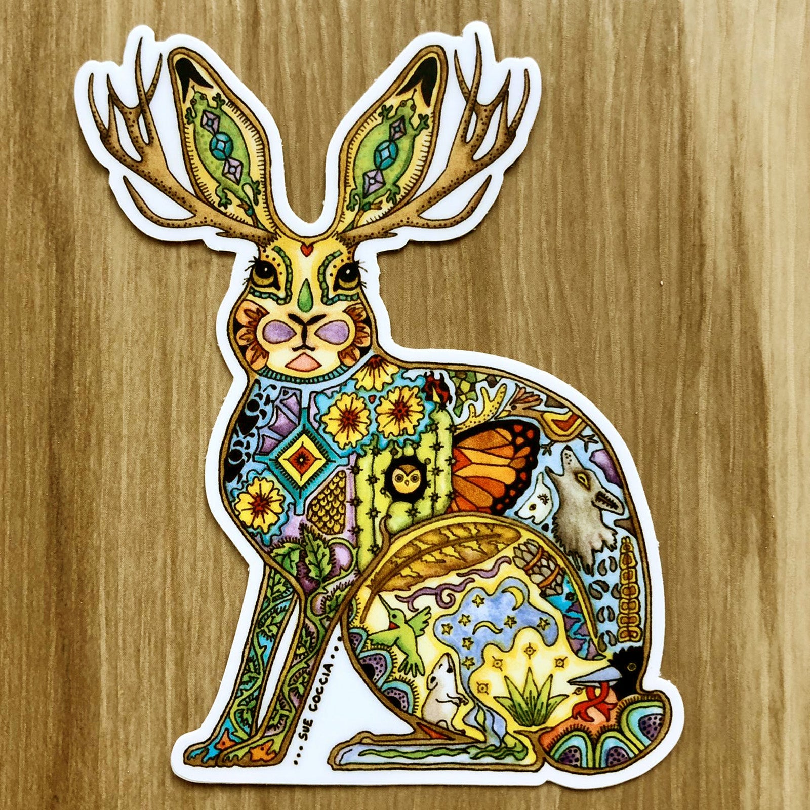 Jackalope Sticker