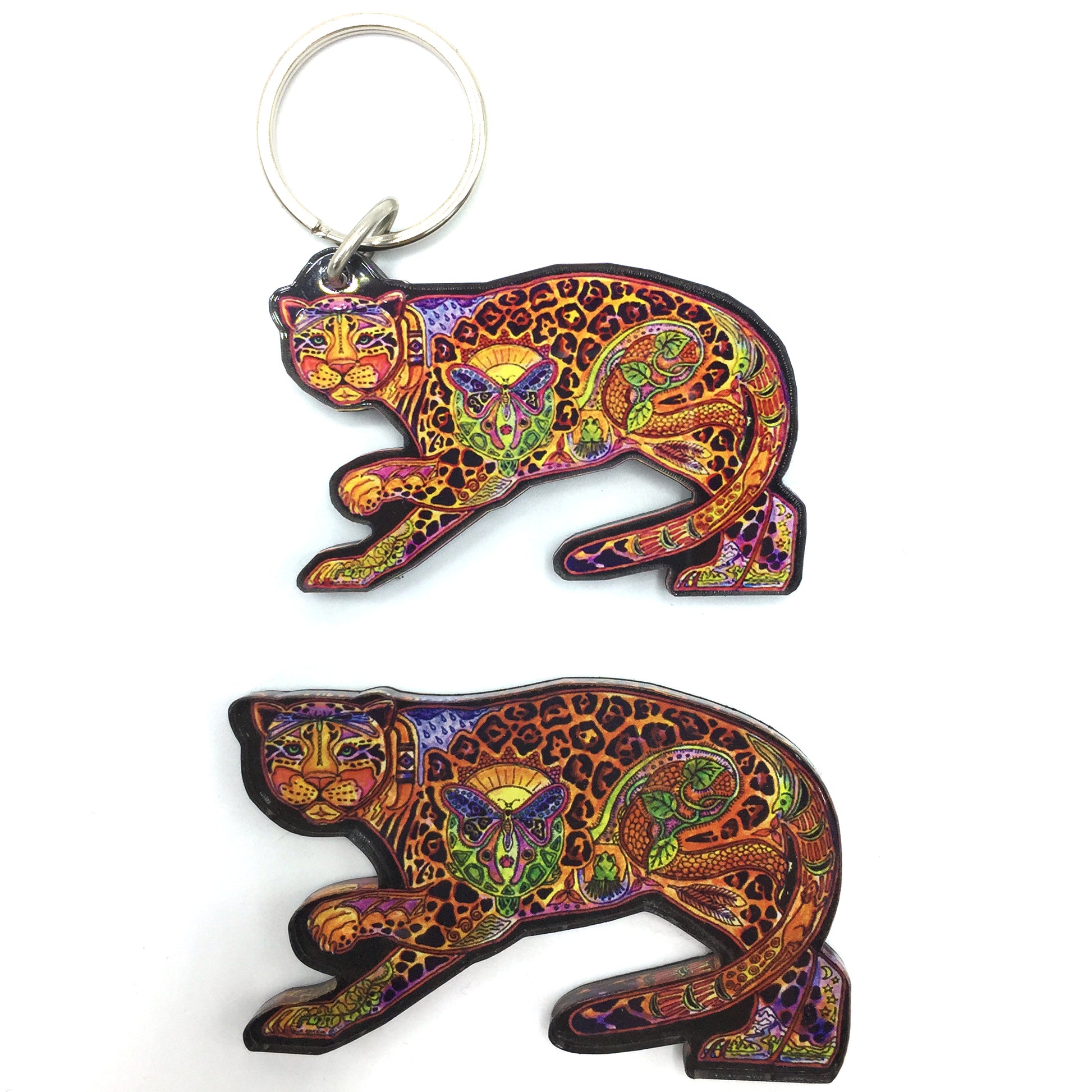 Jaguar Magnets and Keychains