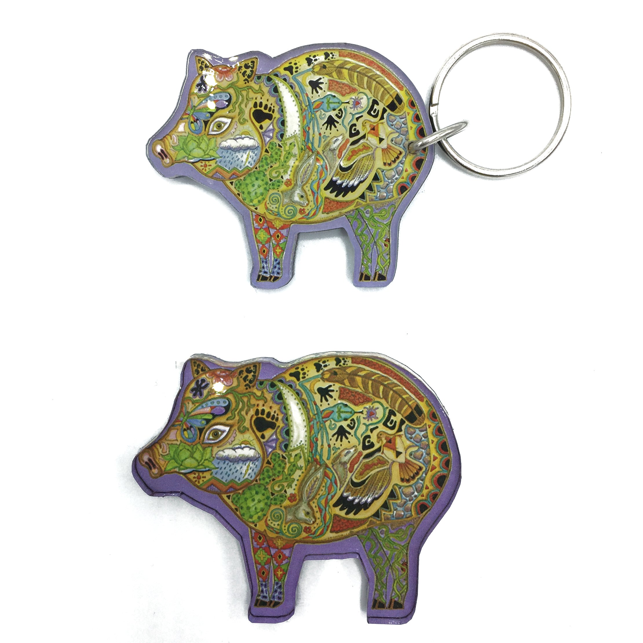 Javelina Magnets and Keychains