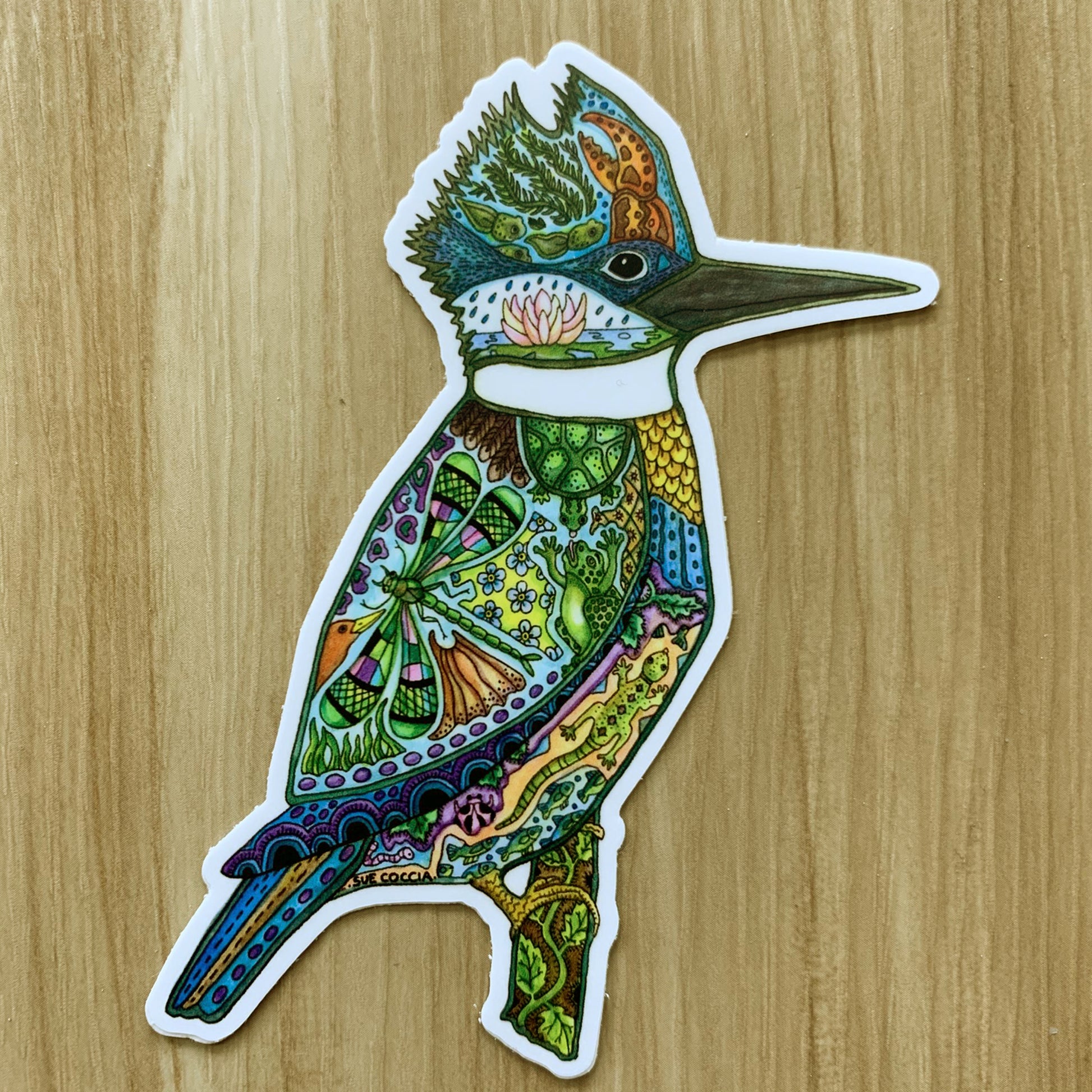 King Fisher Sticker