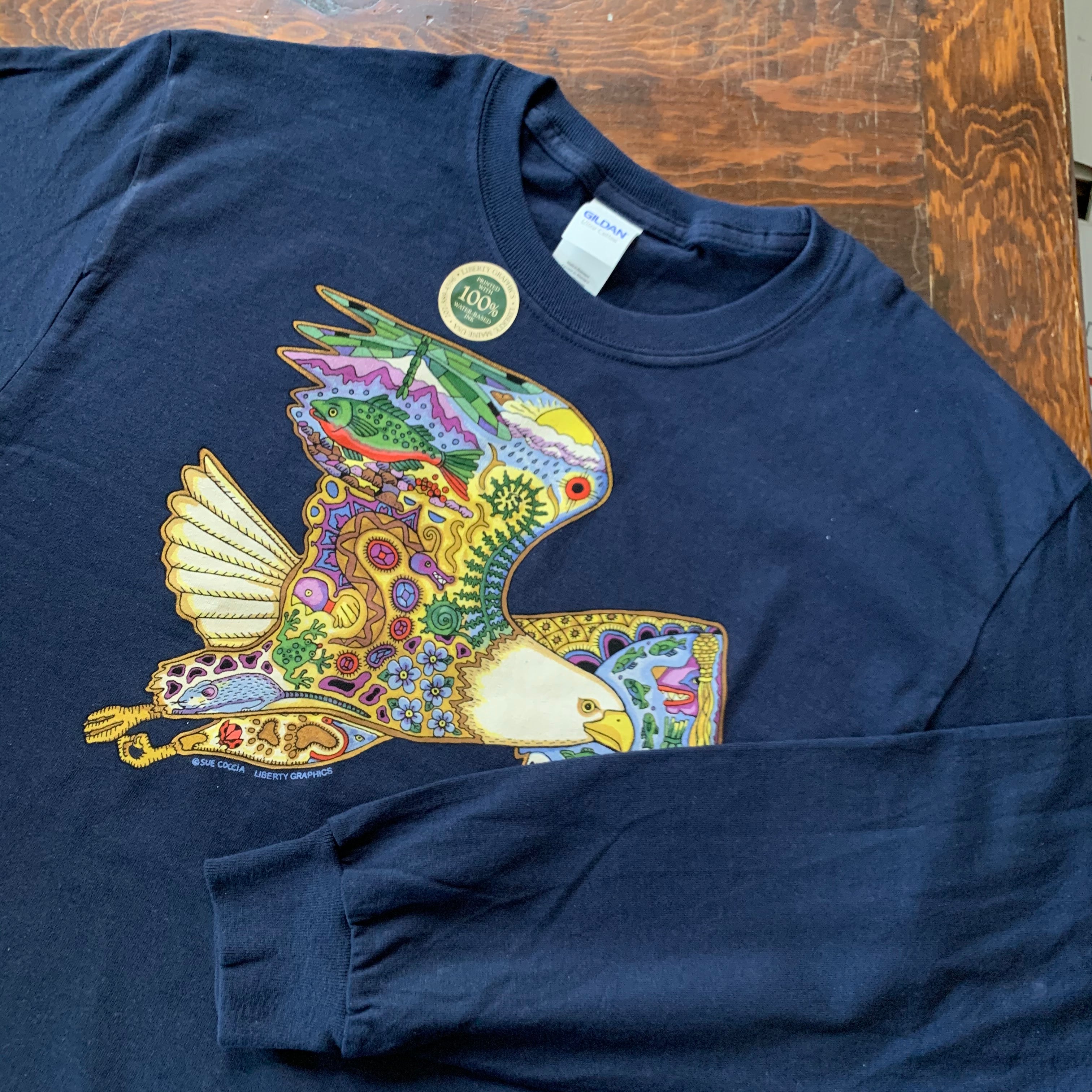 Bald Eagle Long Sleeve Shirt