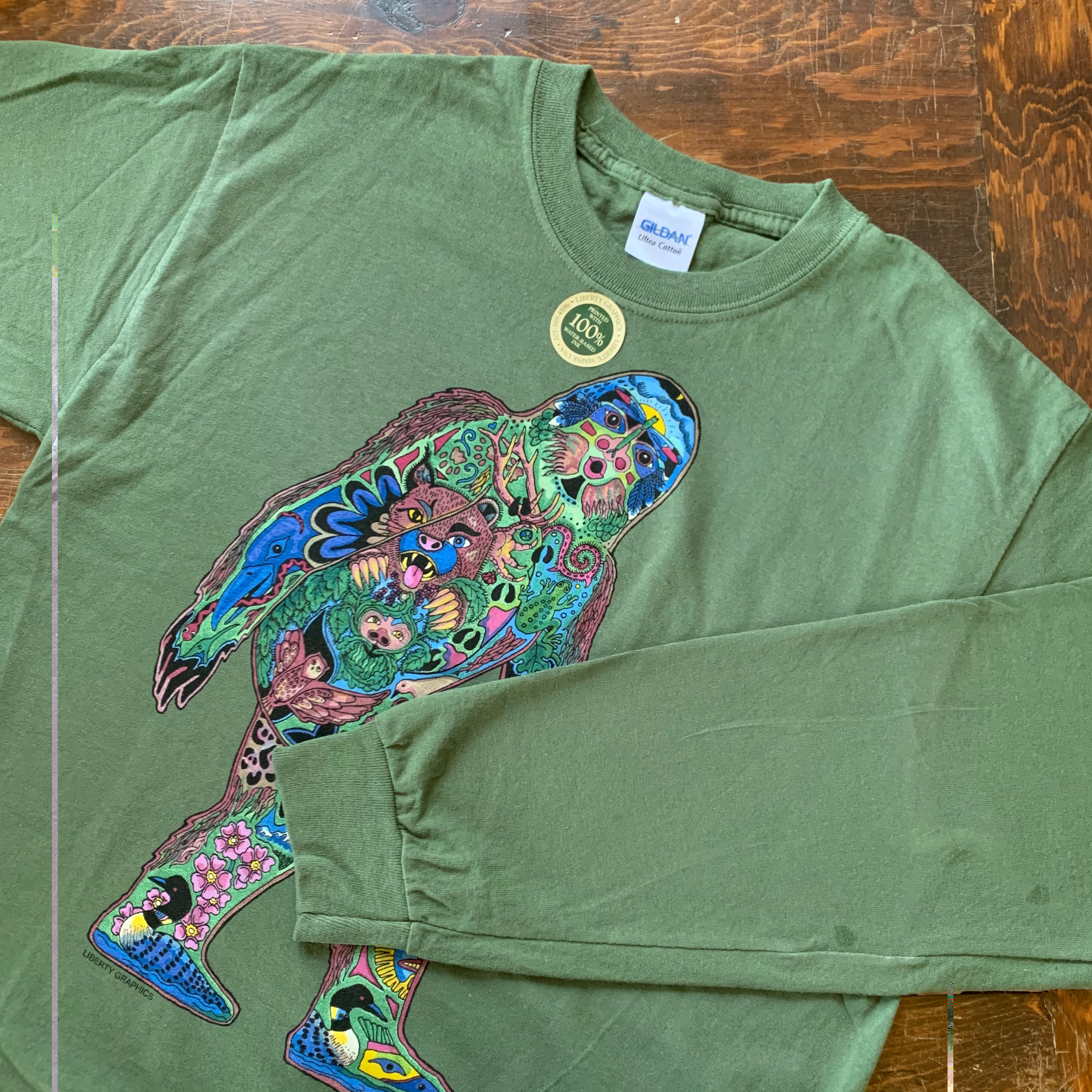 Sasquatch (Bigfoot) Long Sleeve Shirt