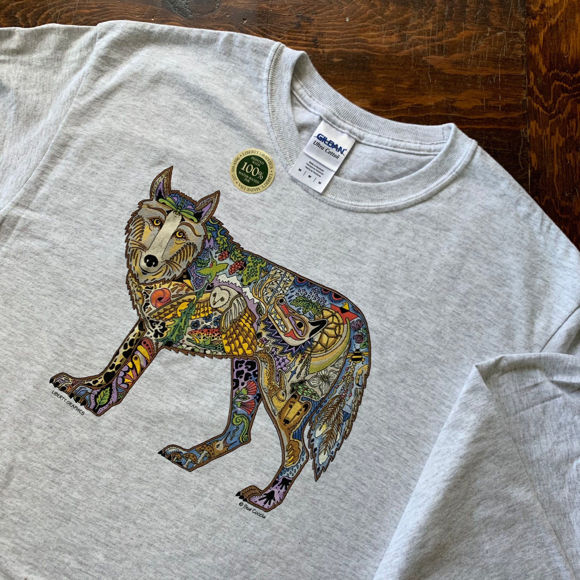 Wolf Standing Long Sleeve Shirt