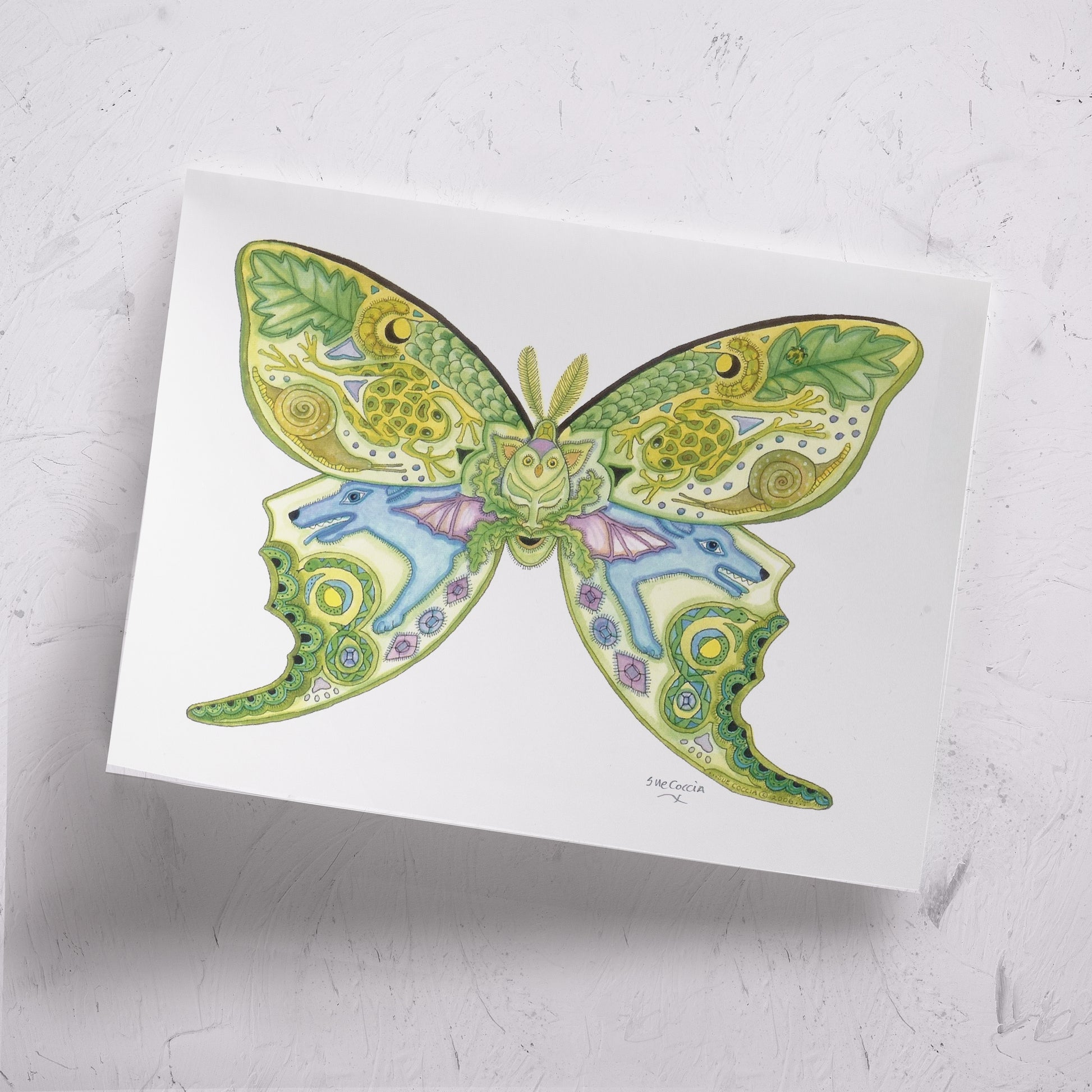 Luna Moth Signed Print