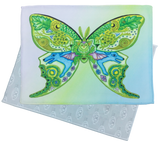 Luna Moth Microfiber Cleaning Cloth