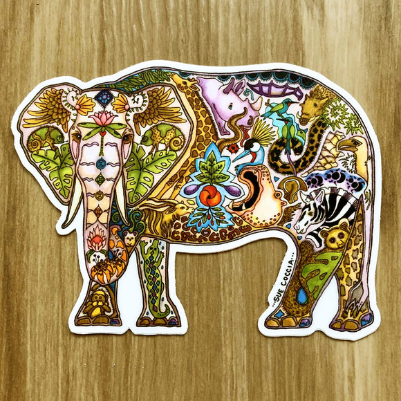 Elephant Mabula Sticker