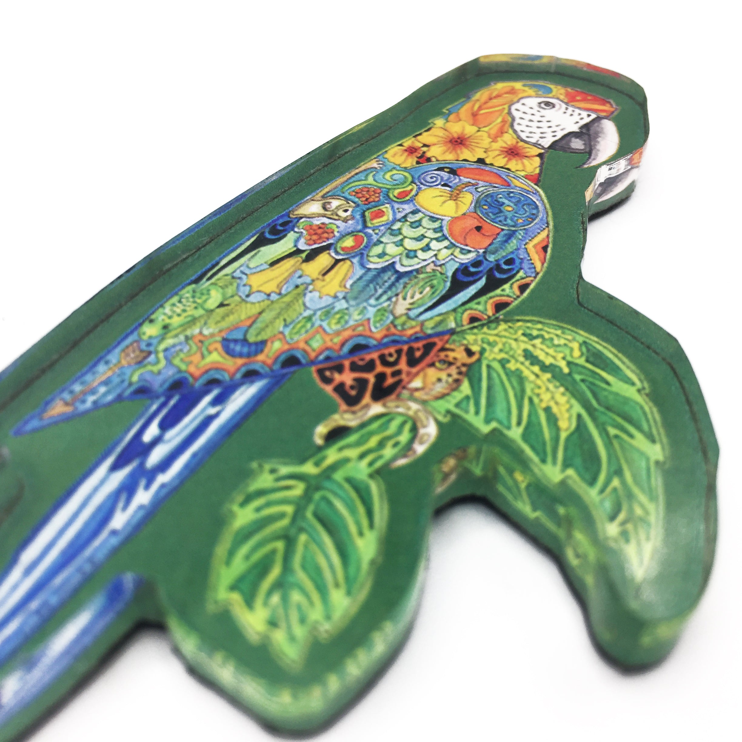 Macaw Magnets and Keychains