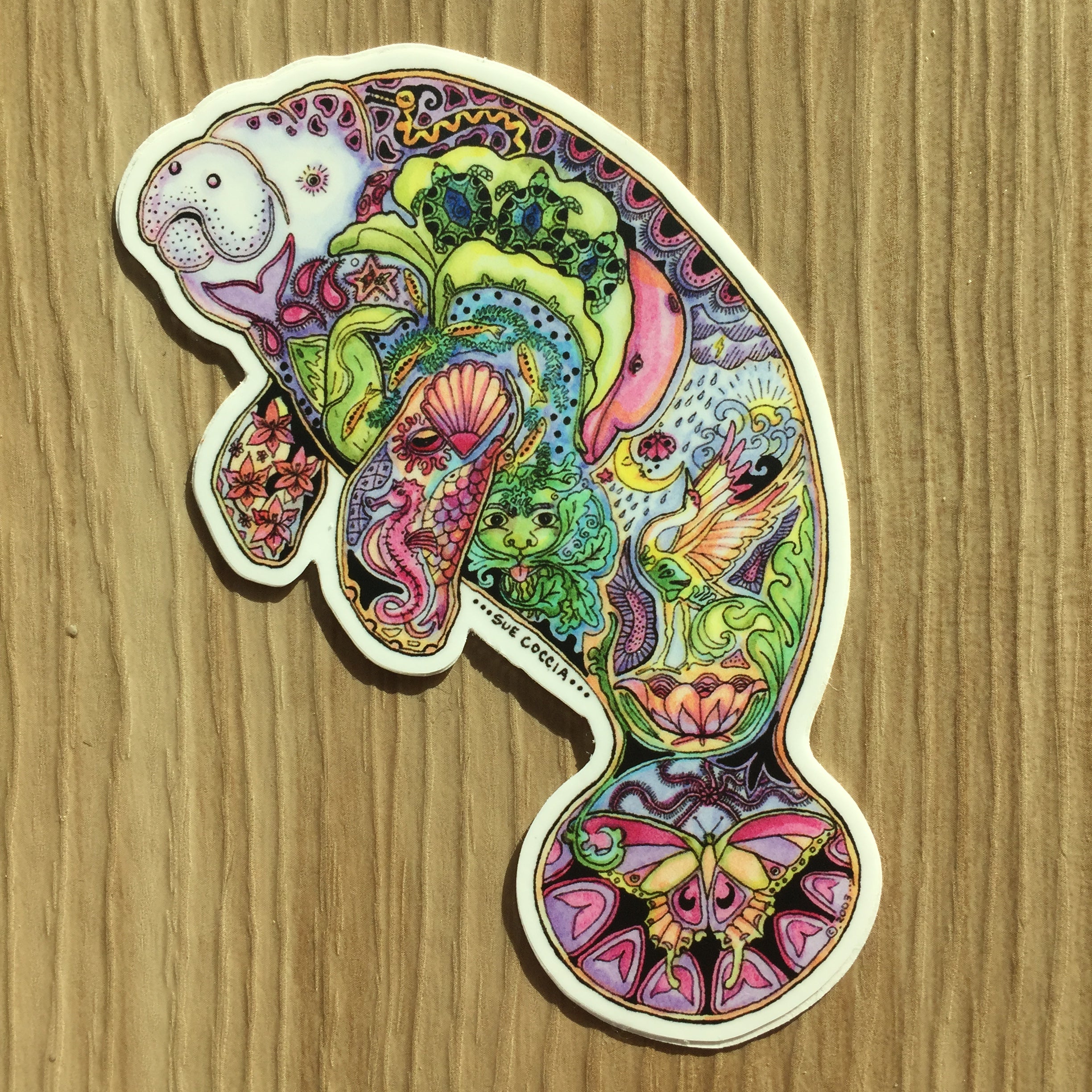 Manatee Sticker