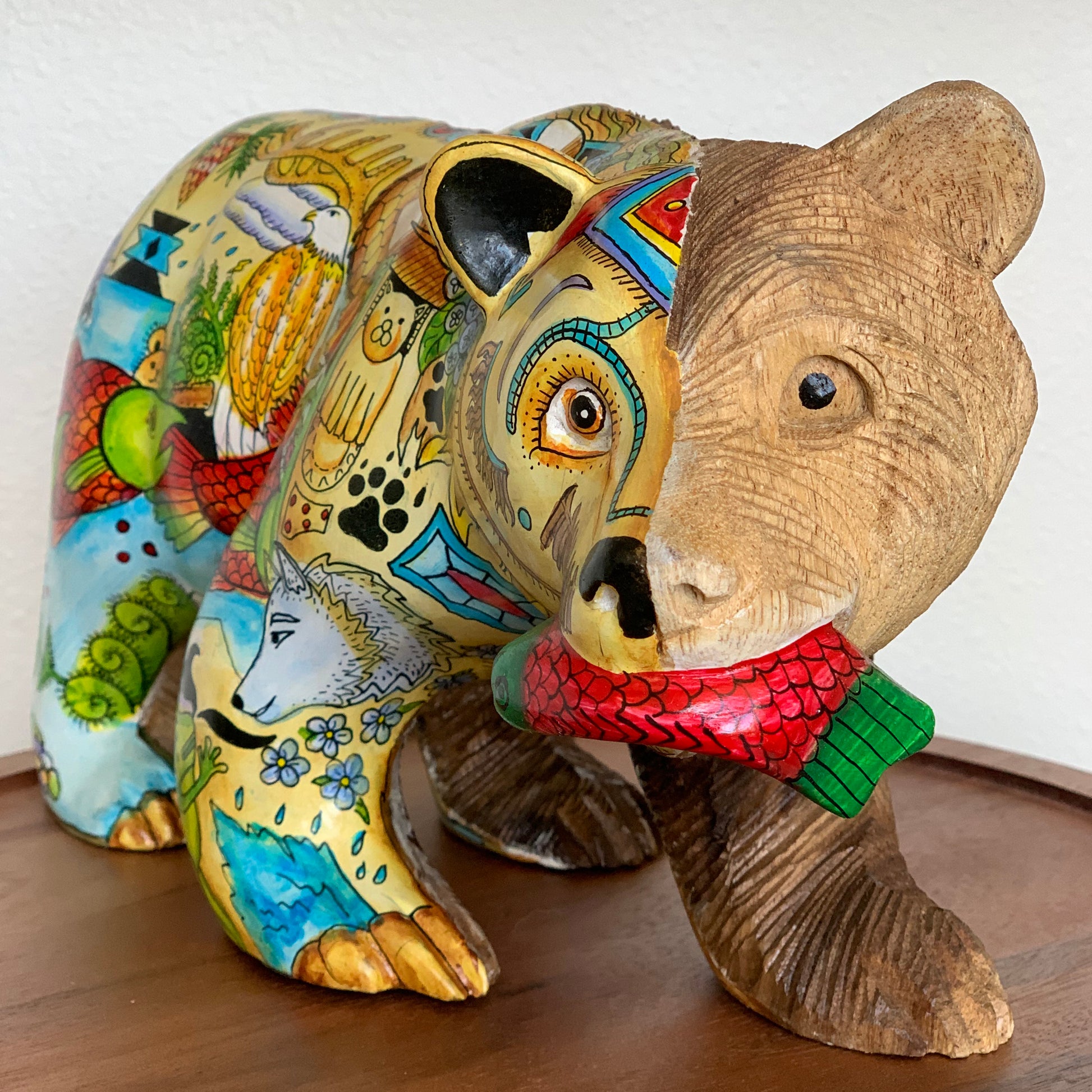 Grizzly Bear Carving (Large)