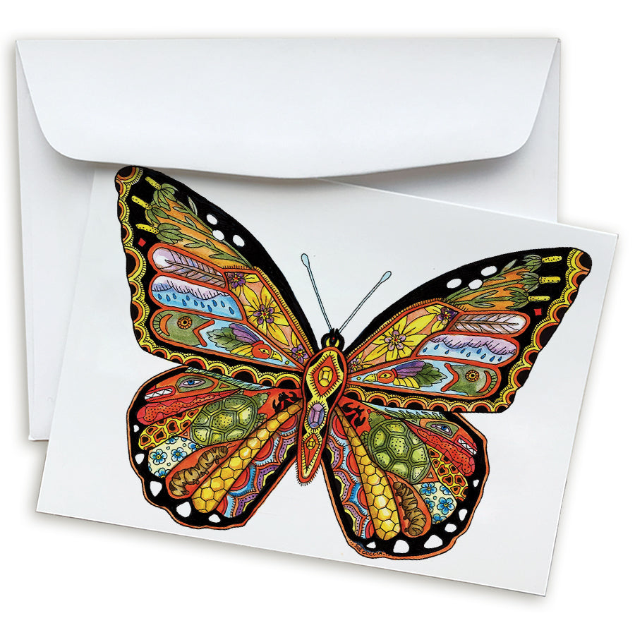 Monarch Butterfly Note Card