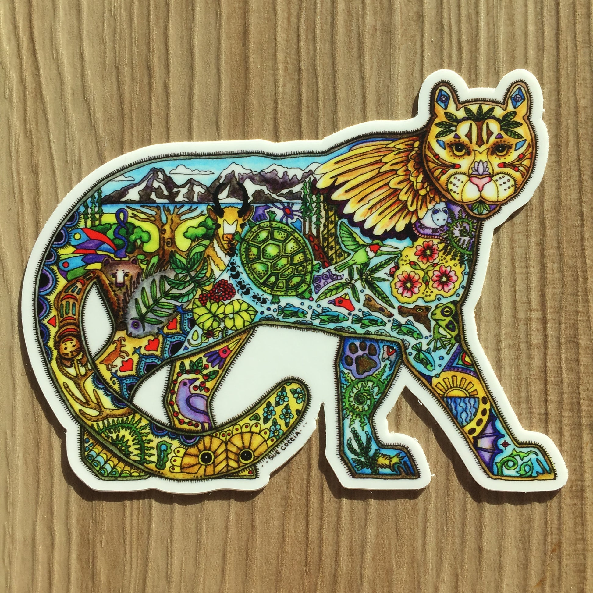 Mountain Lion Sticker