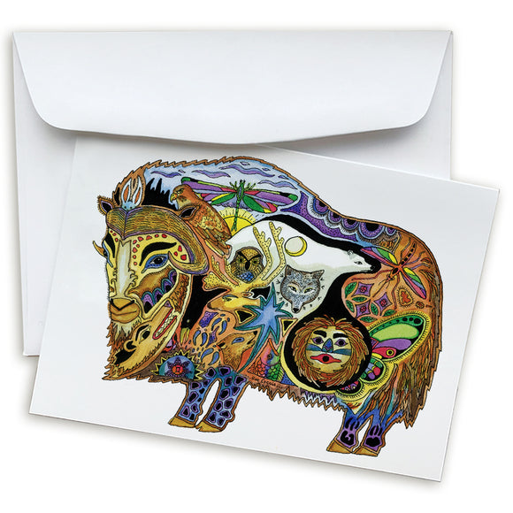 Musk Ox Note Card
