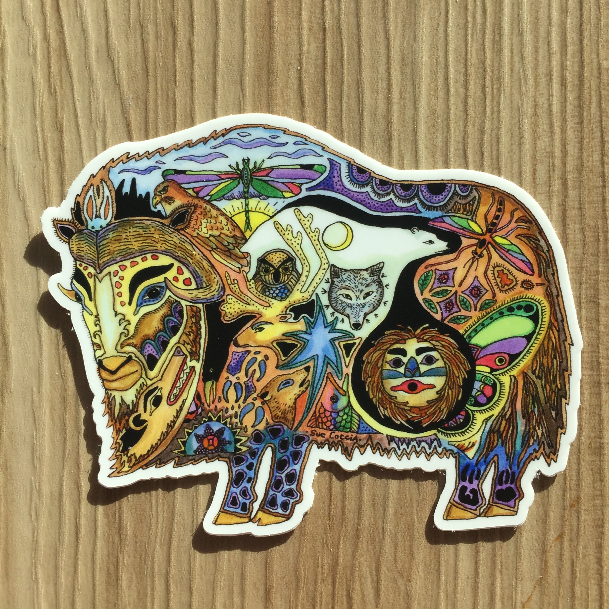 Musk Ox Sticker