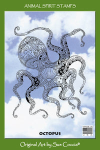 Octopus Rubber Stamp