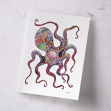 Octopus Signed Print
