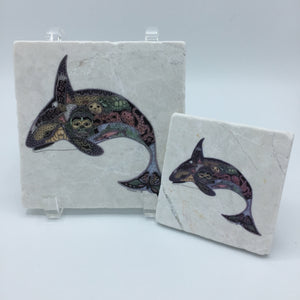 Orca Coasters and Trivets