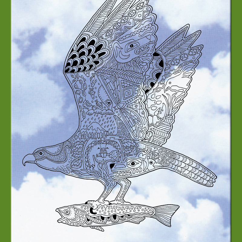 Osprey Rubber Stamp
