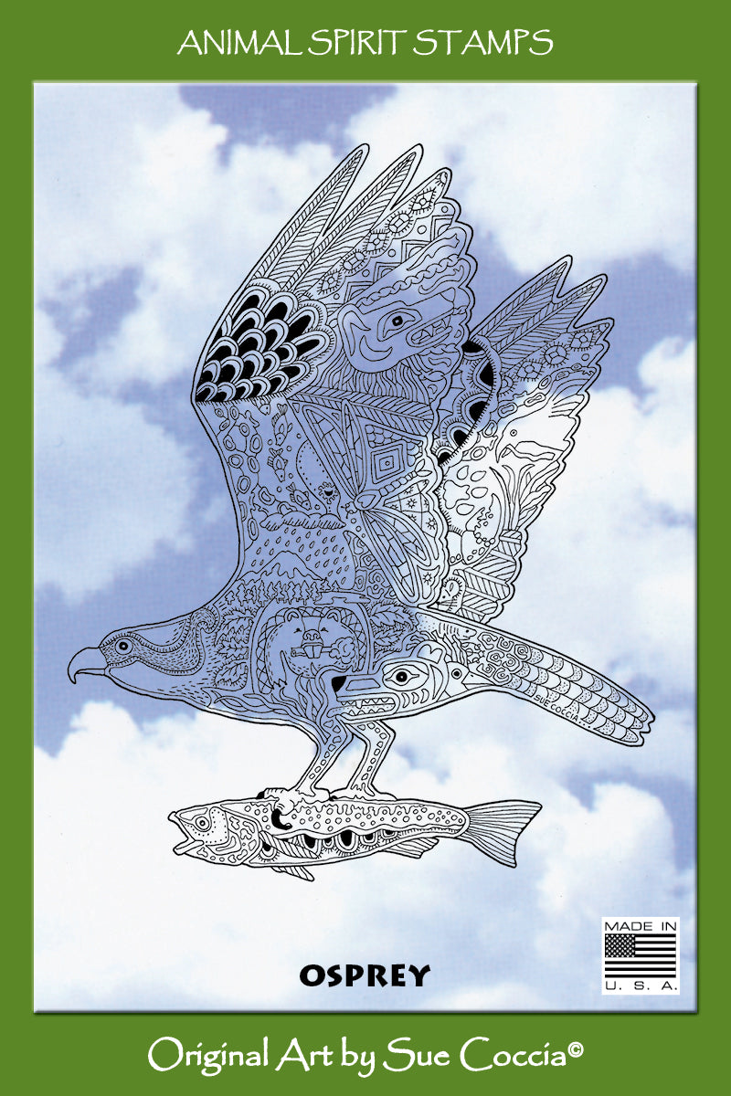 Osprey Rubber Stamp