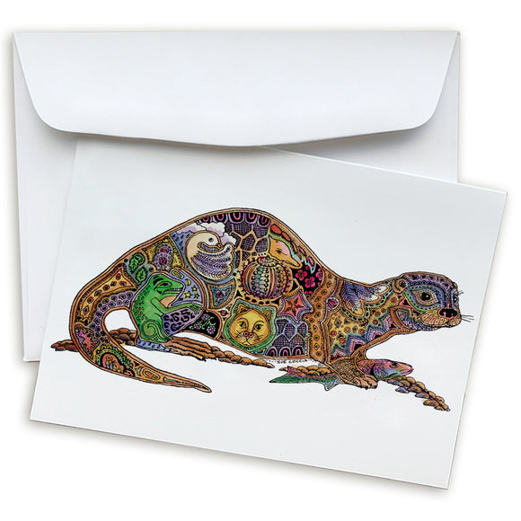 River Otter Note Card