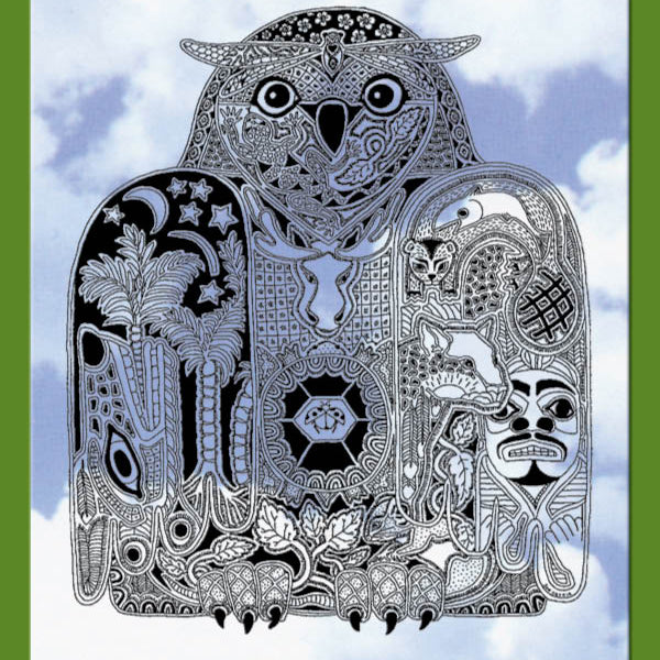 Owl Rubber Stamp
