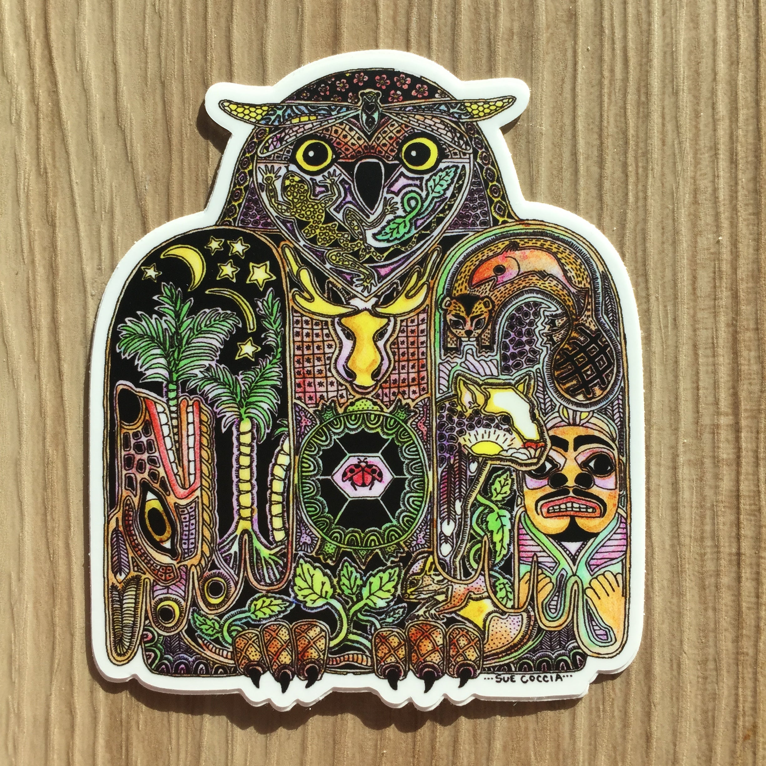 Owl Sticker